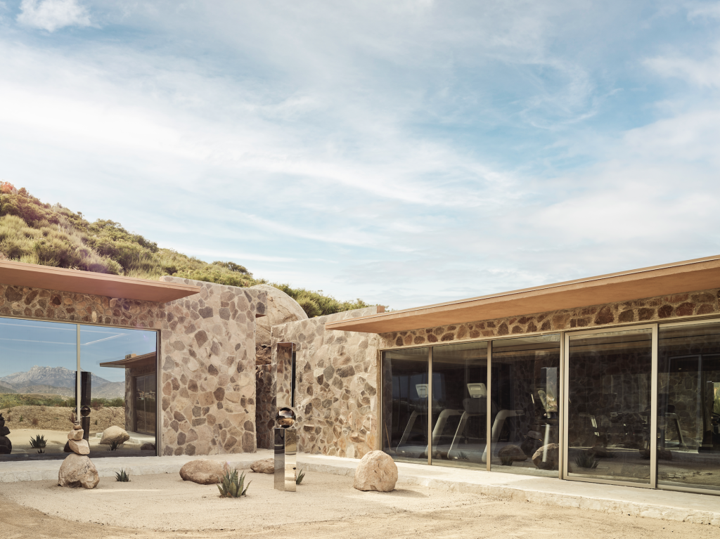 Gym at Banyan Tree Valle de Guadalupe Resort